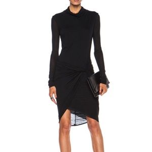 Helmut Lang black dress
